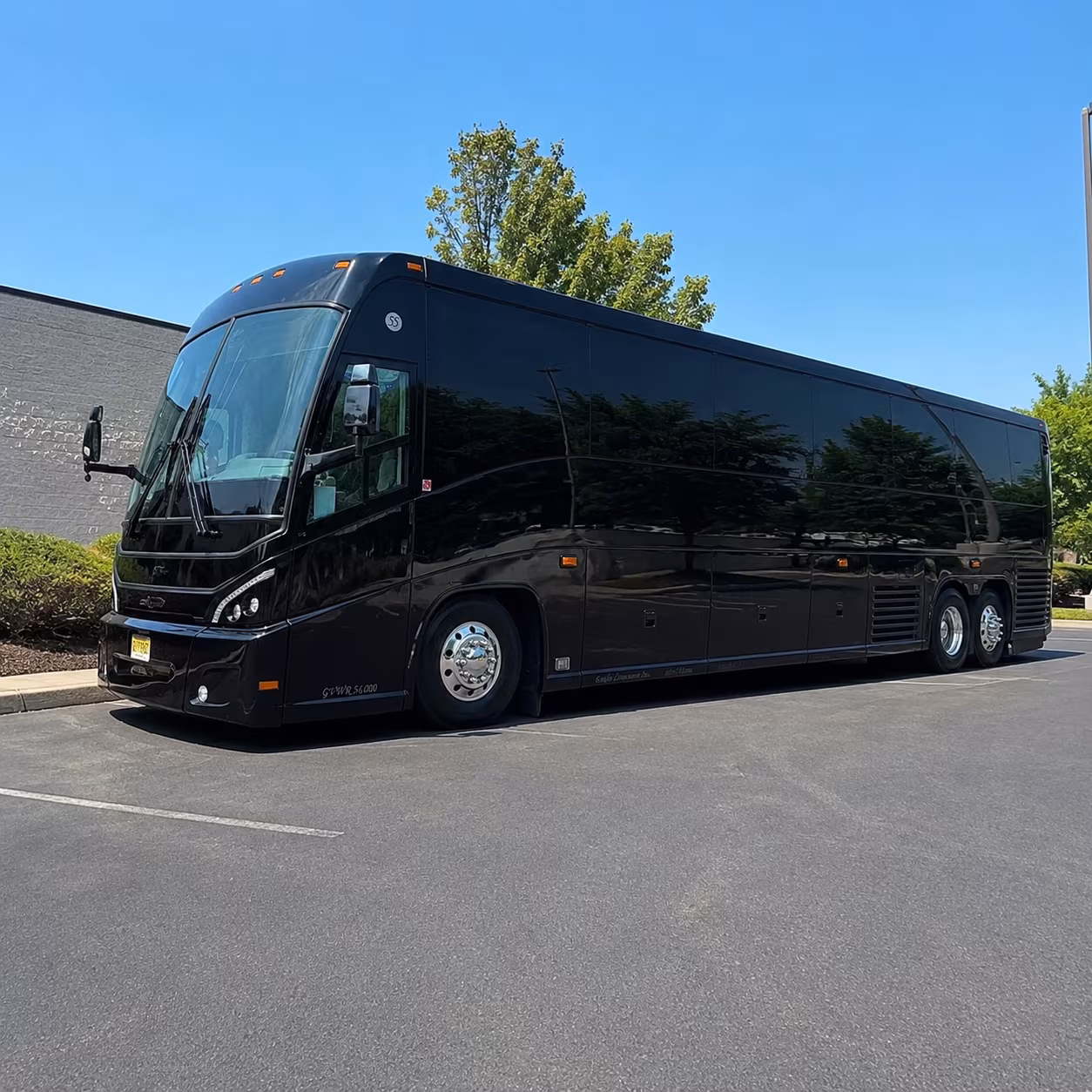 corporate employee airport shuttle buses between renton and sea
