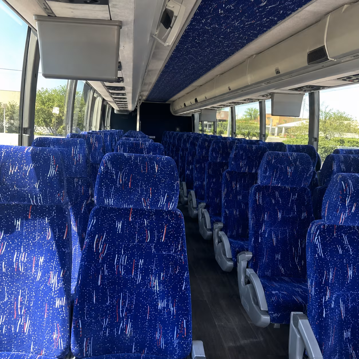 renton bus rental service area
