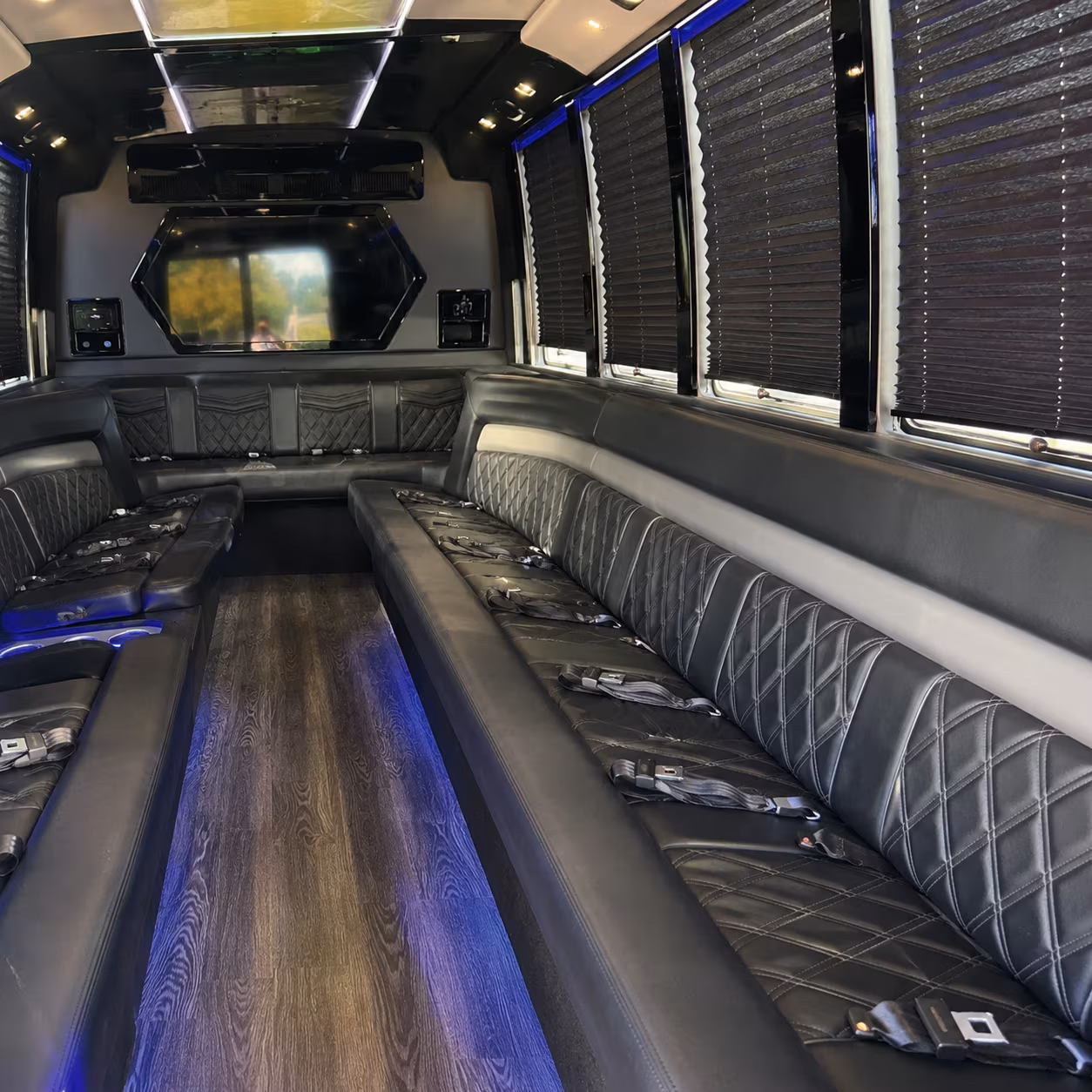 renton night out party bus rental