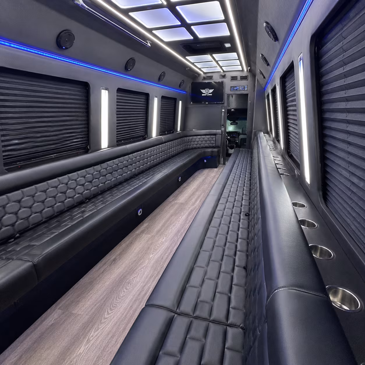 renton party bus inside
