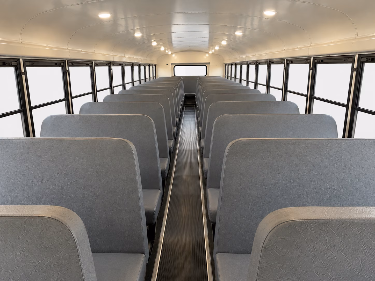 renton school bus interior