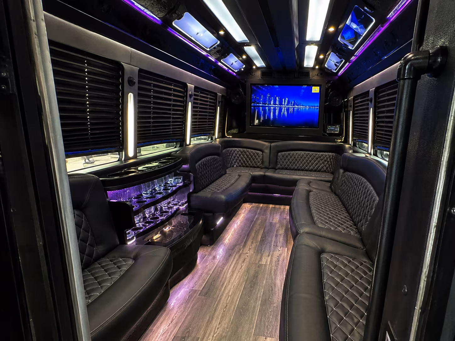 renton sporting event party bus rental