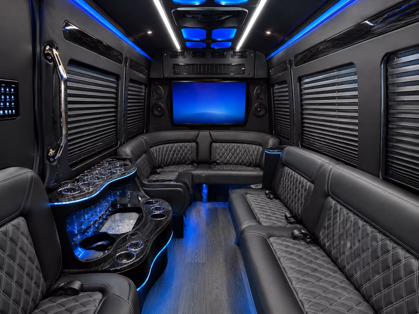 renton sprinter limousine inside
