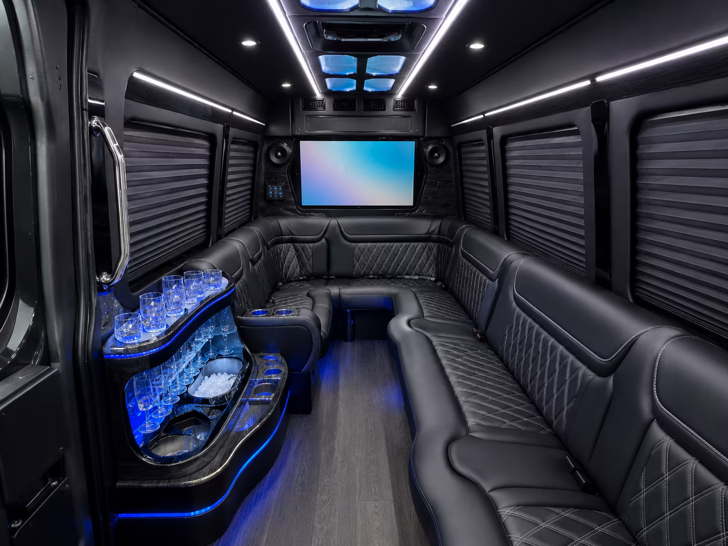 renton sprinter limousine interior