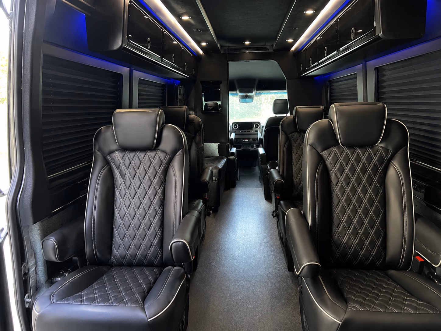 renton sprinter van with driver inside
