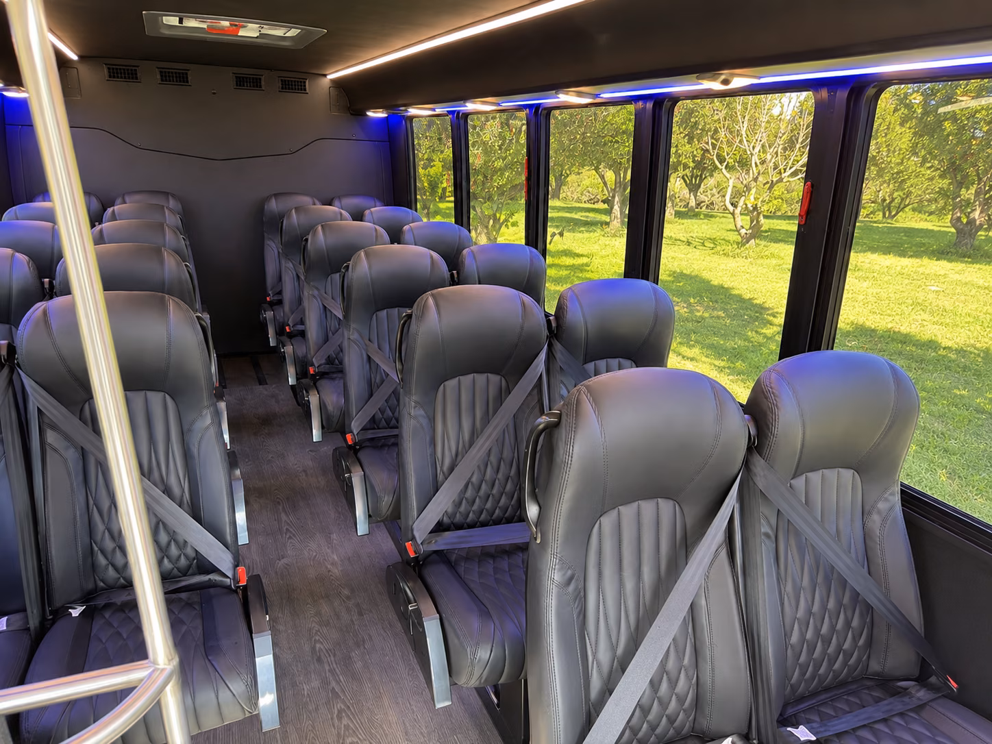 renton wine tour brewery transportation onboard seating